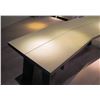 Image 3 : Long Angled Wooden Table 105" x 36" x 36" H
