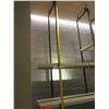 Image 8 : Ceiling-Mount Metal Floating Shelves w/ Wood Planks 79"x12"x 53"H