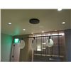 Image 2 : Qty 3 White Hanging Lamps 42"L