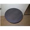 Image 2 : Round Side Table w/ Pedestal Base 20" Diameter x 17"H