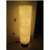 Image 2 : Very Tall Cylinder Lamp on Wood Base 16" Diameter x 60"H