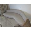 Image 2 : Angled Upholstered Chaise Sofa 92"L x 27"-15" Seat