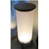 Image 1 : White Cylinder Lamp 11" Diameter, 28" Tall