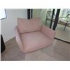 Image 2 : Footed Upholstered Armchair w/ Throw Cushions 41"x32"x22"H