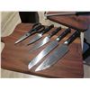 Image 2 : Multiple Knives & Scissor in Wood Block w/ 2 Cutting Boards
