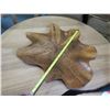 Image 2 : Teak Burle Tray Natural, Large Approx. 16"L