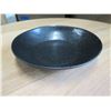 Image 2 : Qty 5 Crate & Barrel 467-282 Marin Black Pasta Bowls Made in Portugal 10"D x 2"H