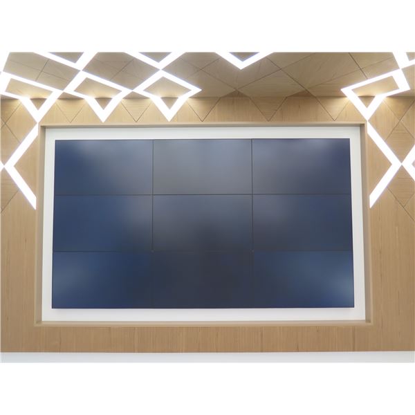 Qty 9 Planar Clarify Matrix LCD Video Wall Displays (Wall-Mounting Hardware Not Included)