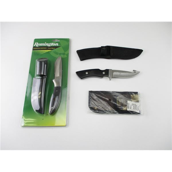 REMINGTON FIXED BLADE ETC