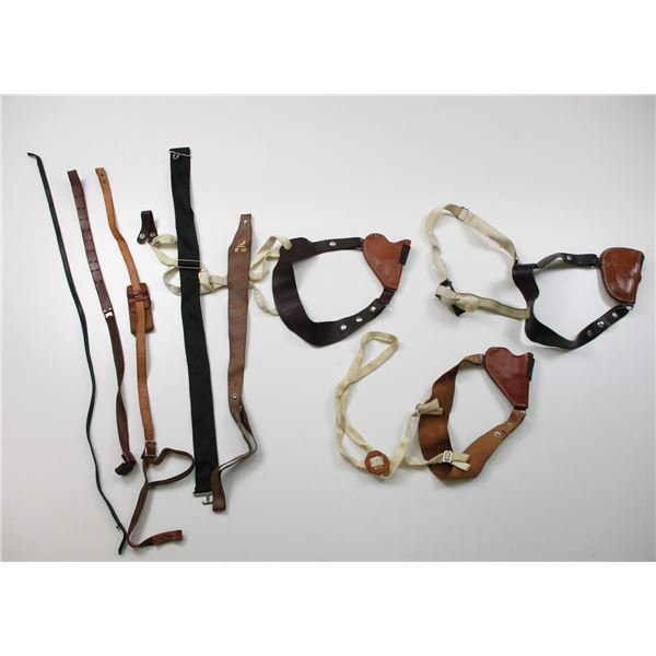 ASSORTED SHOULDER STRAP HOLSTERS