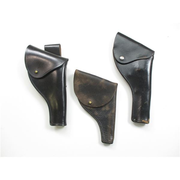 ASSORTED LEATHER HOLSTERS