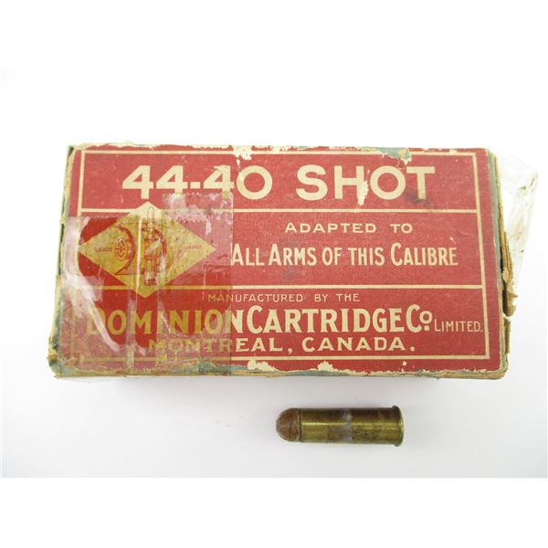 COLLECTIBLE DOMINION .44-40 AMMO
