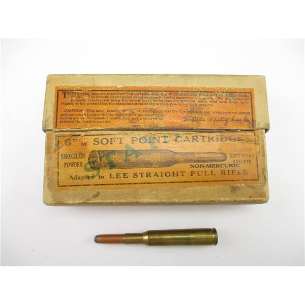 COLLECTIBLE WINCHESTER 6MM AMMO