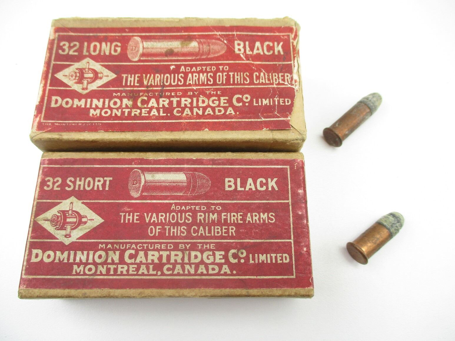 COLLECTIBLE DOMINION .32 S&W AMMO