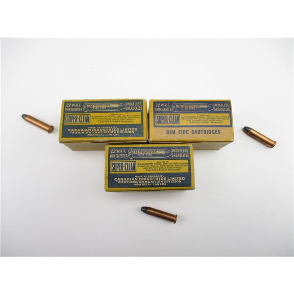 COLLECTIBLE CIL .22 W.R.F. AMMO