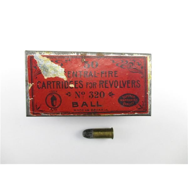 COLLECTIBLE RWS 320 REVOLVER AMMO