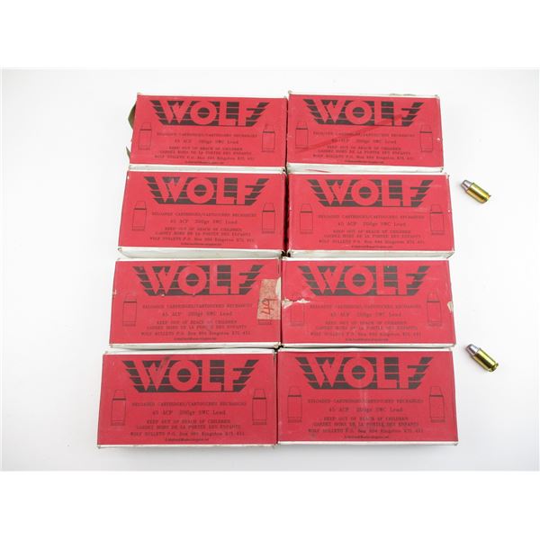 RELOADED .45 AUTO AMMO