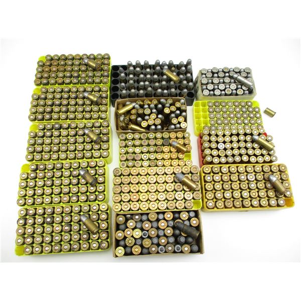RELOADED ASSORTED PISTOL AMMO