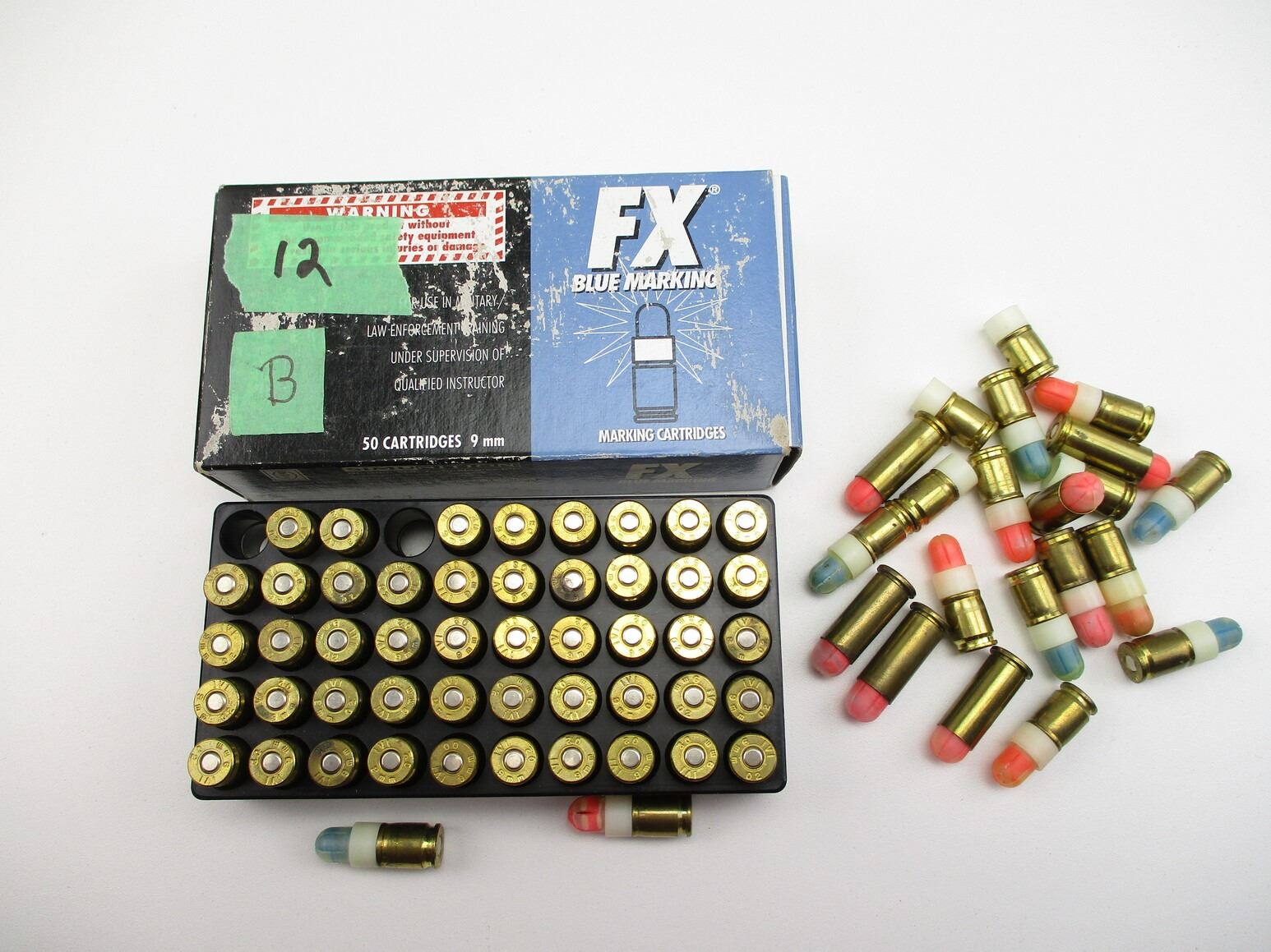 FX 9MM SIMUNITIONS LOT