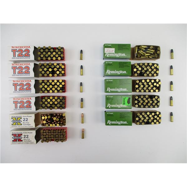 ASSORTED .22 LONG RIFLE AMMO LOT