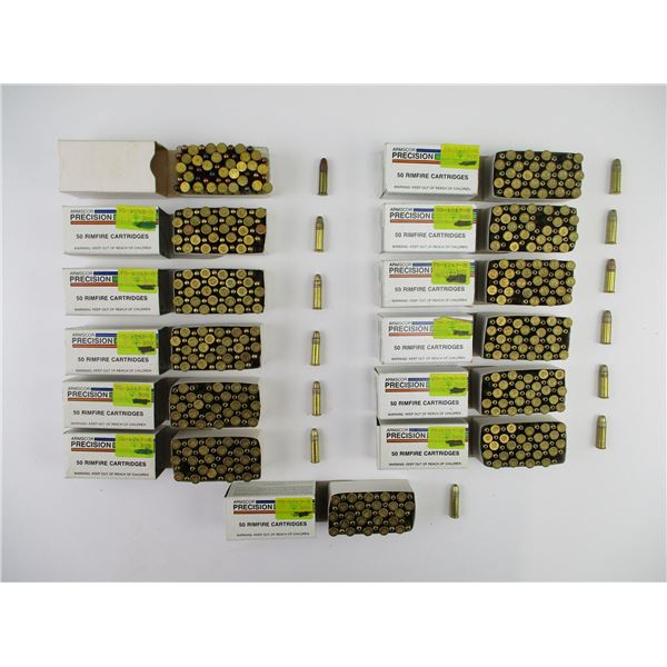 ASSORTED .22 LONG RIFLE AMMO LOT
