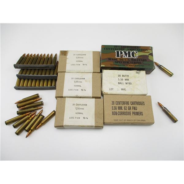 ASSORTED 5.56MM AMMO