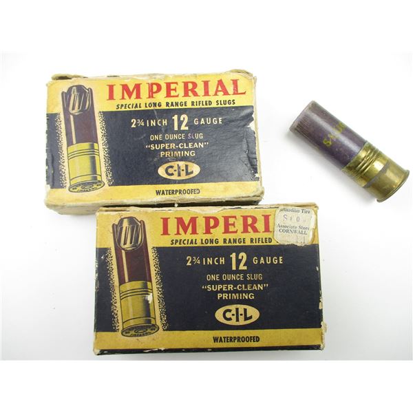 IMPERIAL 12 GAUGE SLUGS LOT