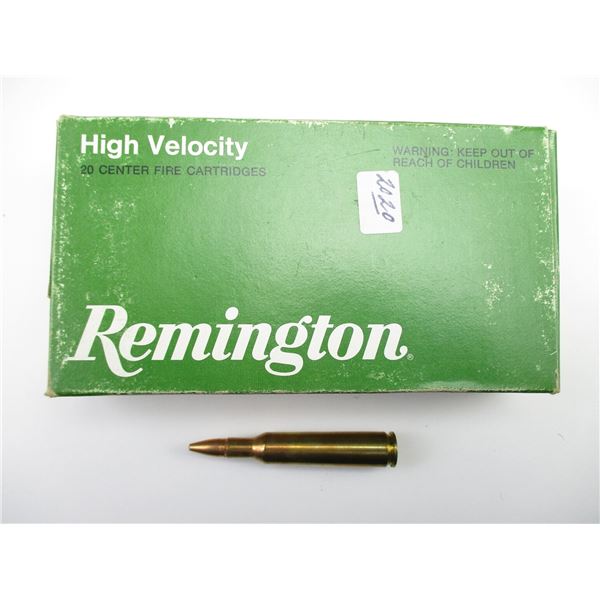REMINGTON 6MM REM AMMO