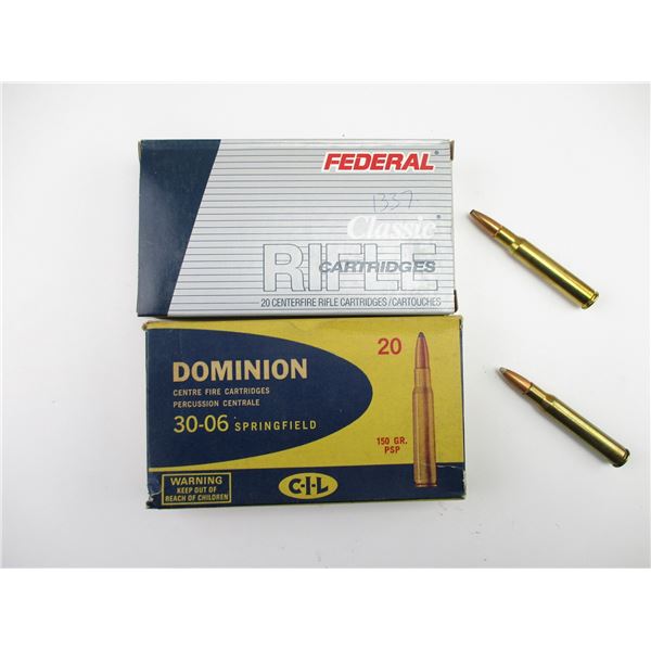 ASSORTED .30-06 SPRG AMMO
