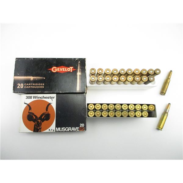 ASSORTED .308 WIN AMMO