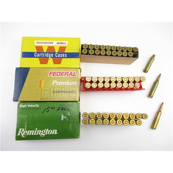 ASSORTED 7MM REM MAG AMMO