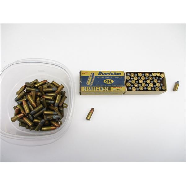 ASSORTED .38 S&W AMMO