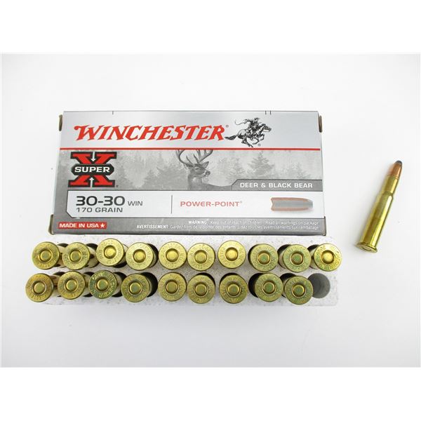 WINCHESTER .30-30 WIN AMMO
