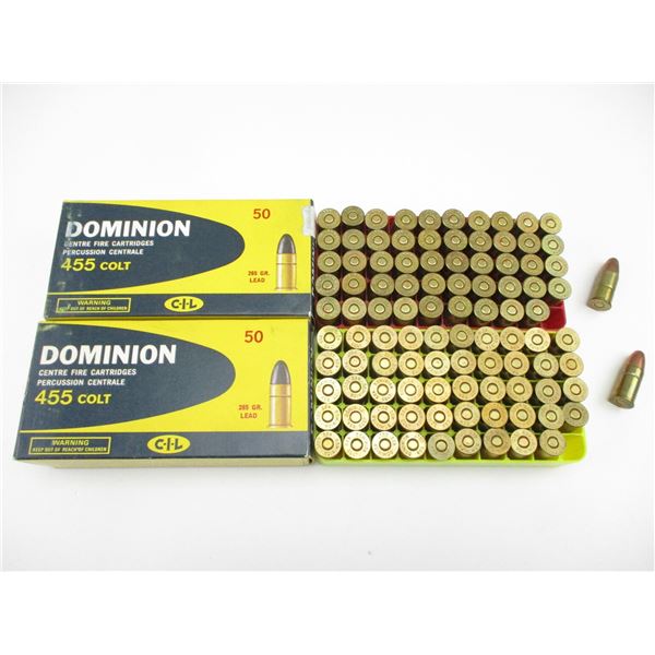 DOMINION .455 COLT AMMO