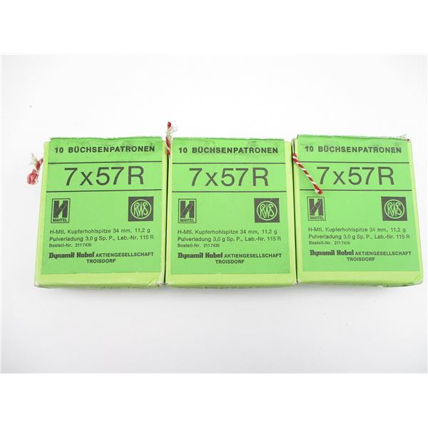 RWS 7X57R AMMO
