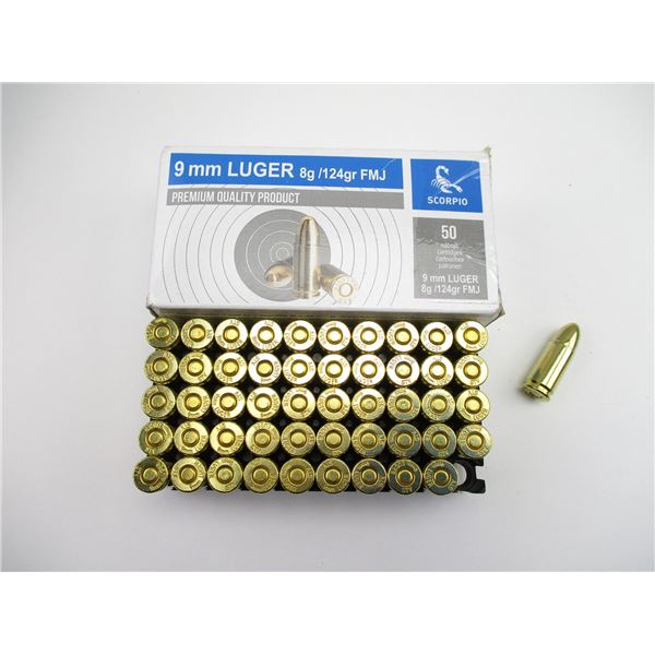 STV 9MM LUGER AMMO