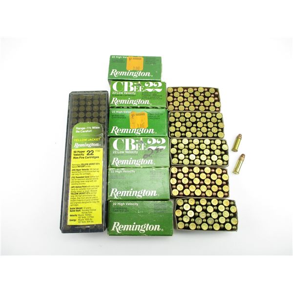 REMINGTON .22 LONG RIFLE AMMO