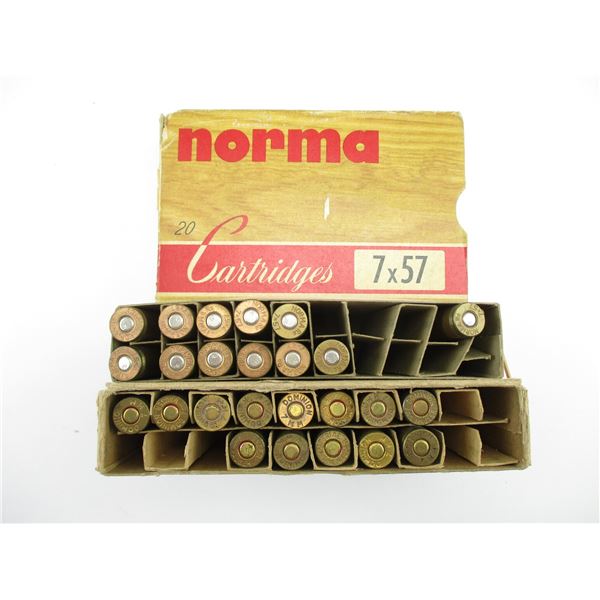 ASSORTED 7MM MAUSER AMMO