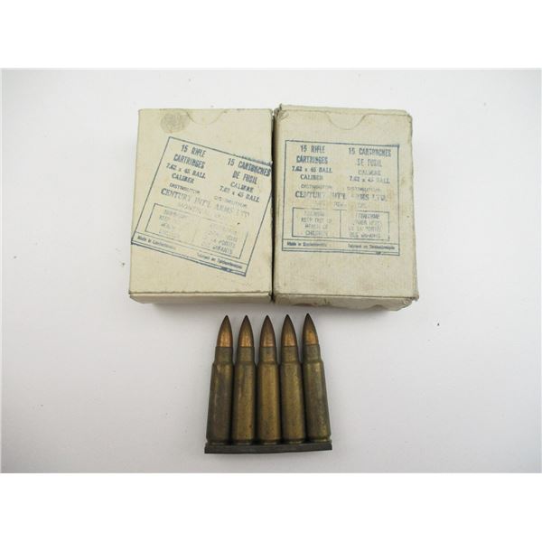 MILITARY CZECH 7.62X45 AMMO