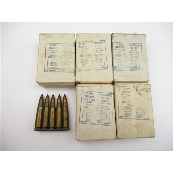MILITARY CZECH 7.62X45 AMMO