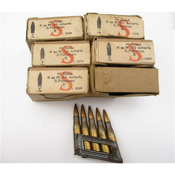 MILITARY 8X56R AMMO