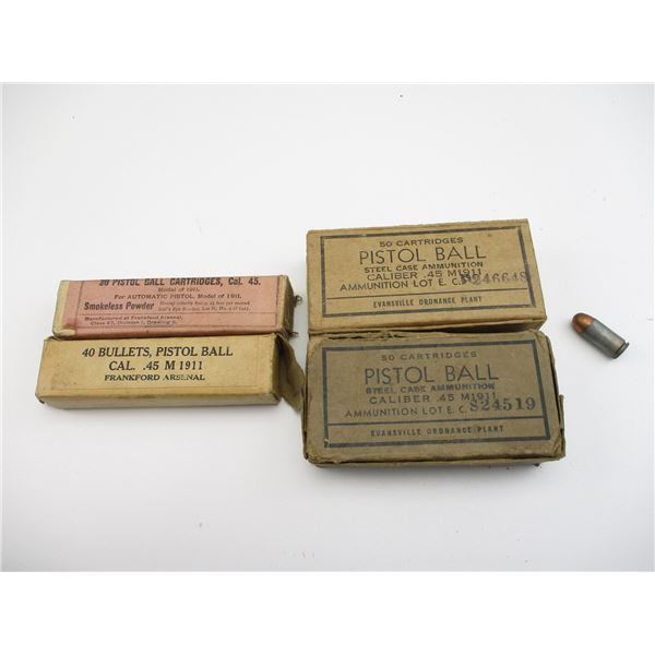 MILITARY .45 ACP AMMO LOT