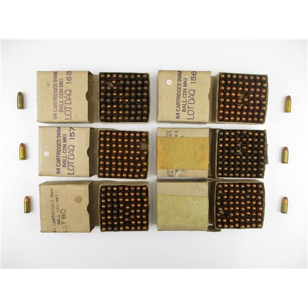 MILITARY CDN 9MM LUGER AMMO LOT