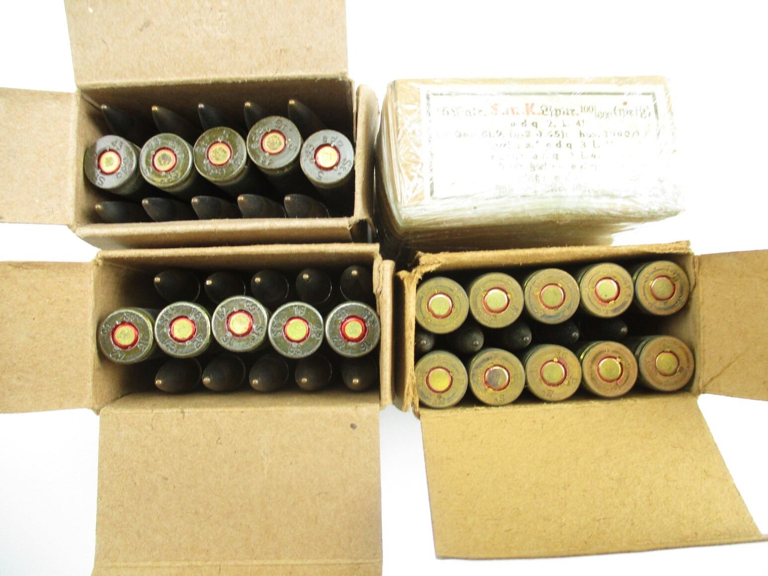 MILITARY WWII GERMAN 8MM AP/TRACERS AMMO - Switzer's Auction ...