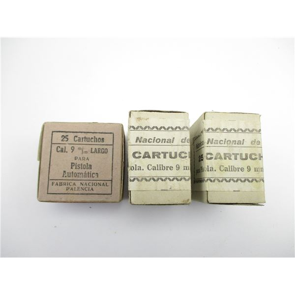 MILITARY ASSORTED 9MM LARGO AMMO