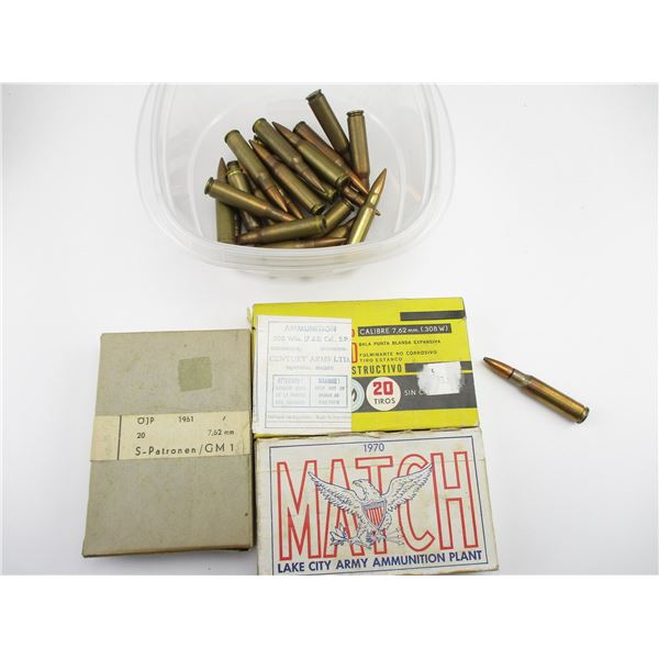 MILITARY ASSORTED 7.62 NATO AMMO