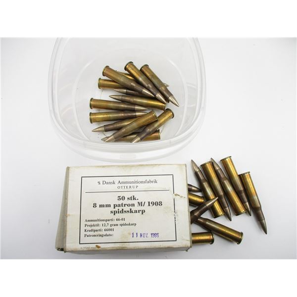 MILITARY DANISH 8X58R AMMO