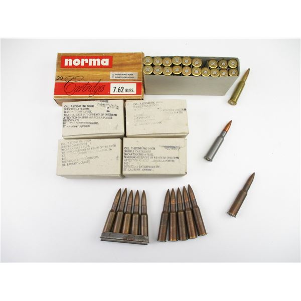 MILITARY ASSORTED 7.62X54R AMMO