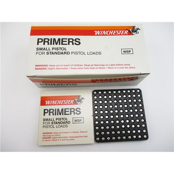 WINCHESTER SM PISTOL PRIMERS