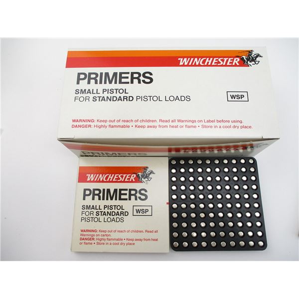 WINCHESTER SM PISTOL PRIMERS